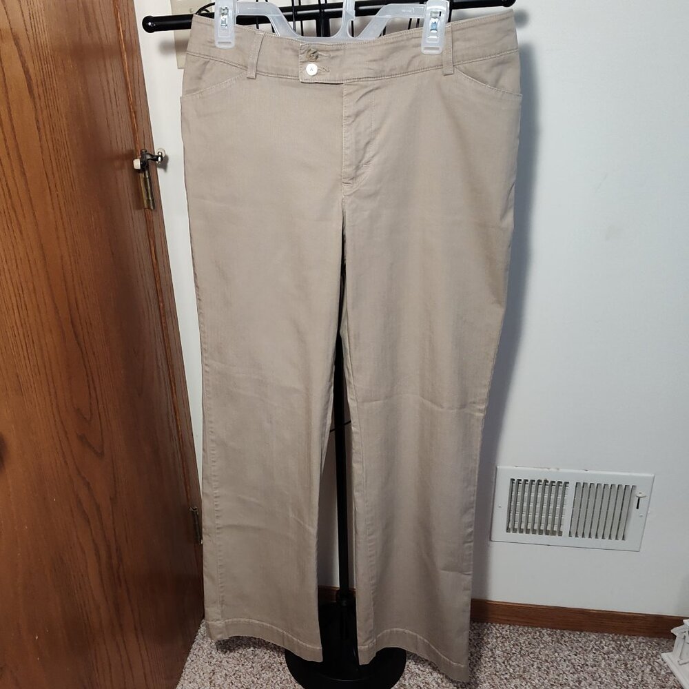 VF Jeanswear LP tan dress pant, excellent used condition, size 12 Long